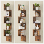 5-Tier Corner Shelf Wall Mount