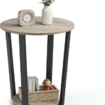 Durable Round Side End Table